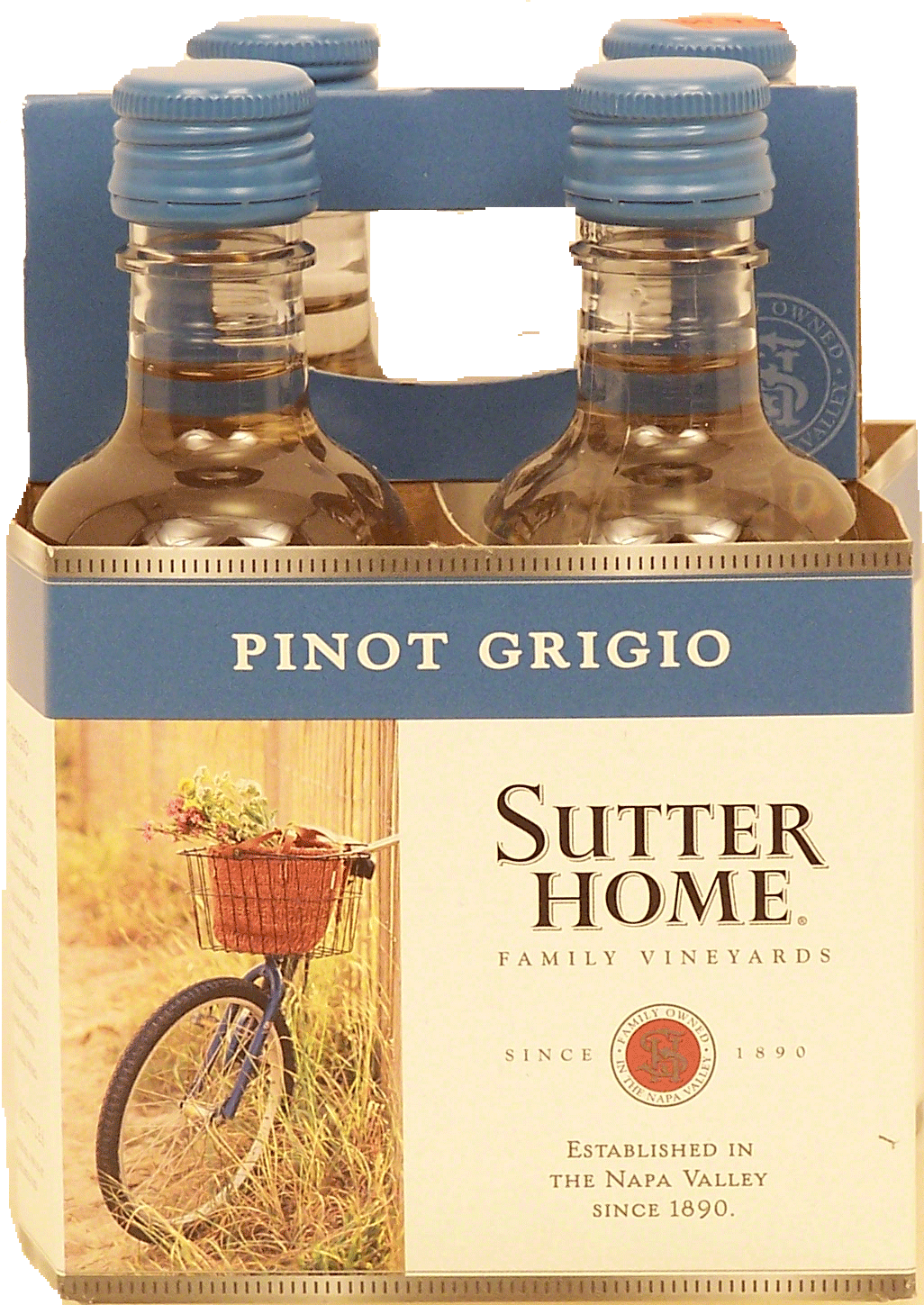 Sutter Home  pinot grigio wine of Napa Valley, 13% alc. by vol., 187-ml single serve Full-Size Picture